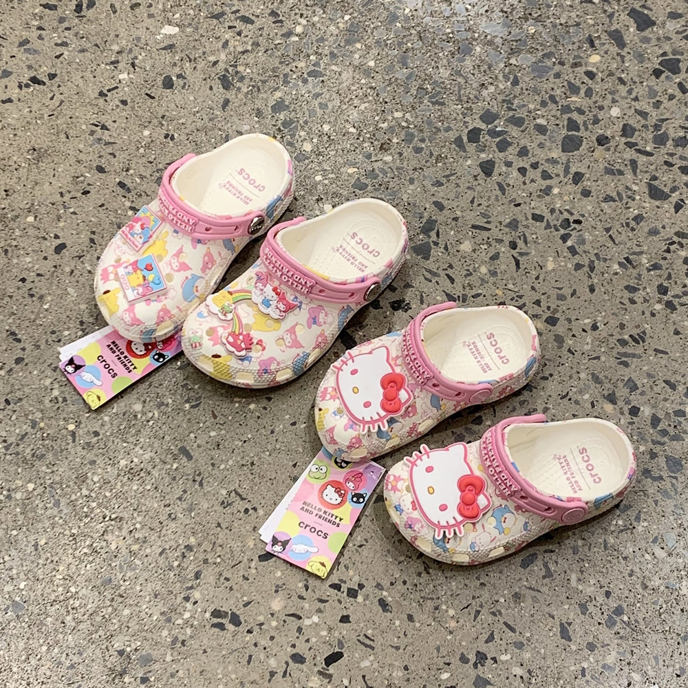 크록스 X 헬로 키티 프렌즈 클로그 (175-250size)
