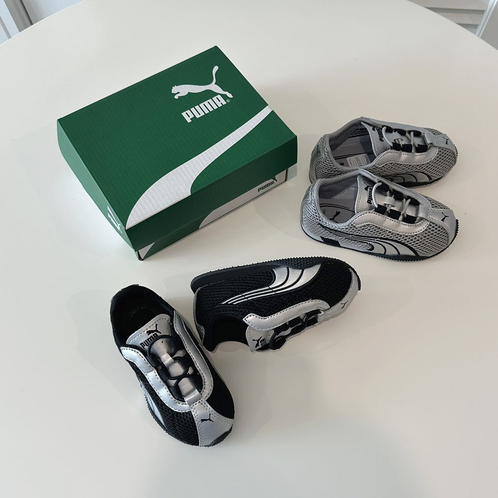 퓨마 H-STREET OG 블랙 실버 토들러