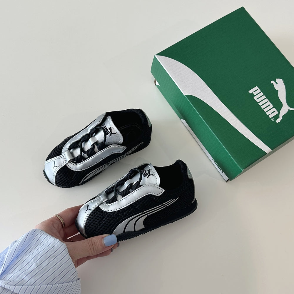 퓨마 H-STREET OG 블랙 실버 토들러