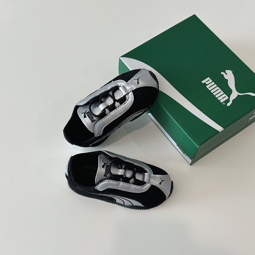 퓨마 H-STREET OG 블랙 실버 토들러