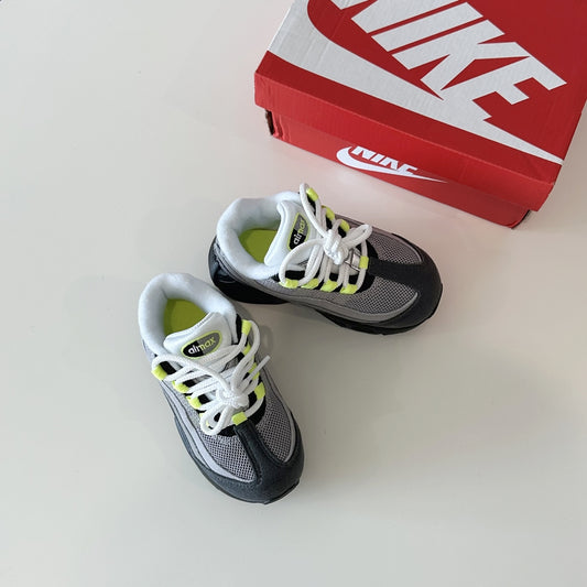 나이키 에어 맥스 95 네온 블랙 토들러