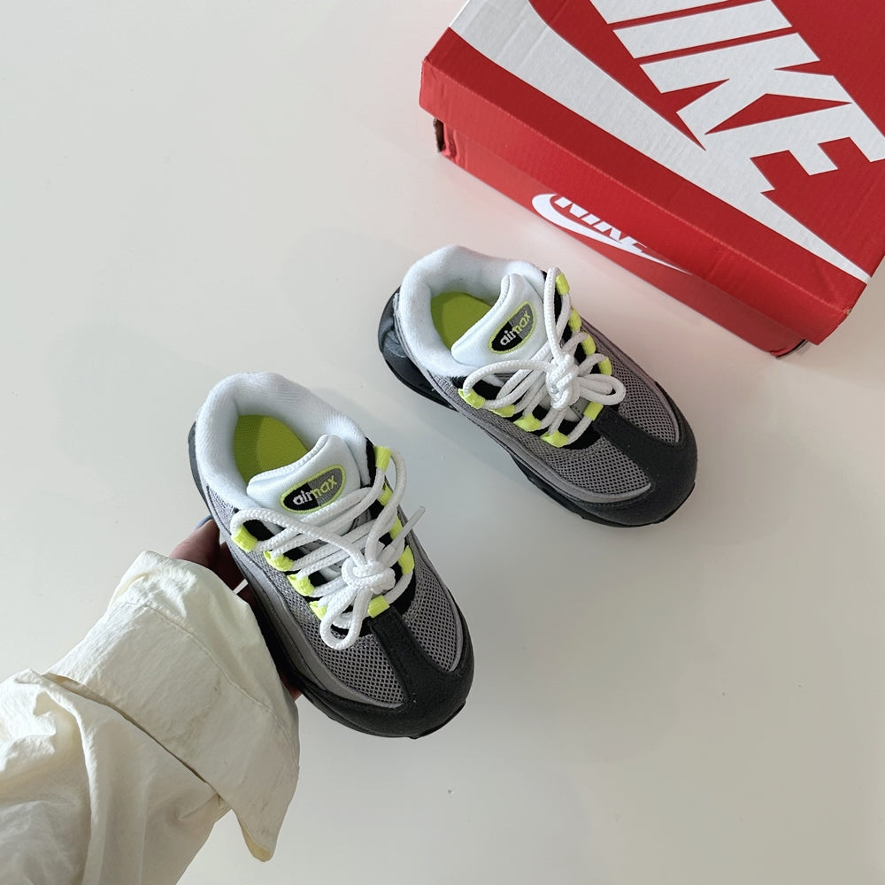 나이키 에어 맥스 95 네온 블랙 토들러