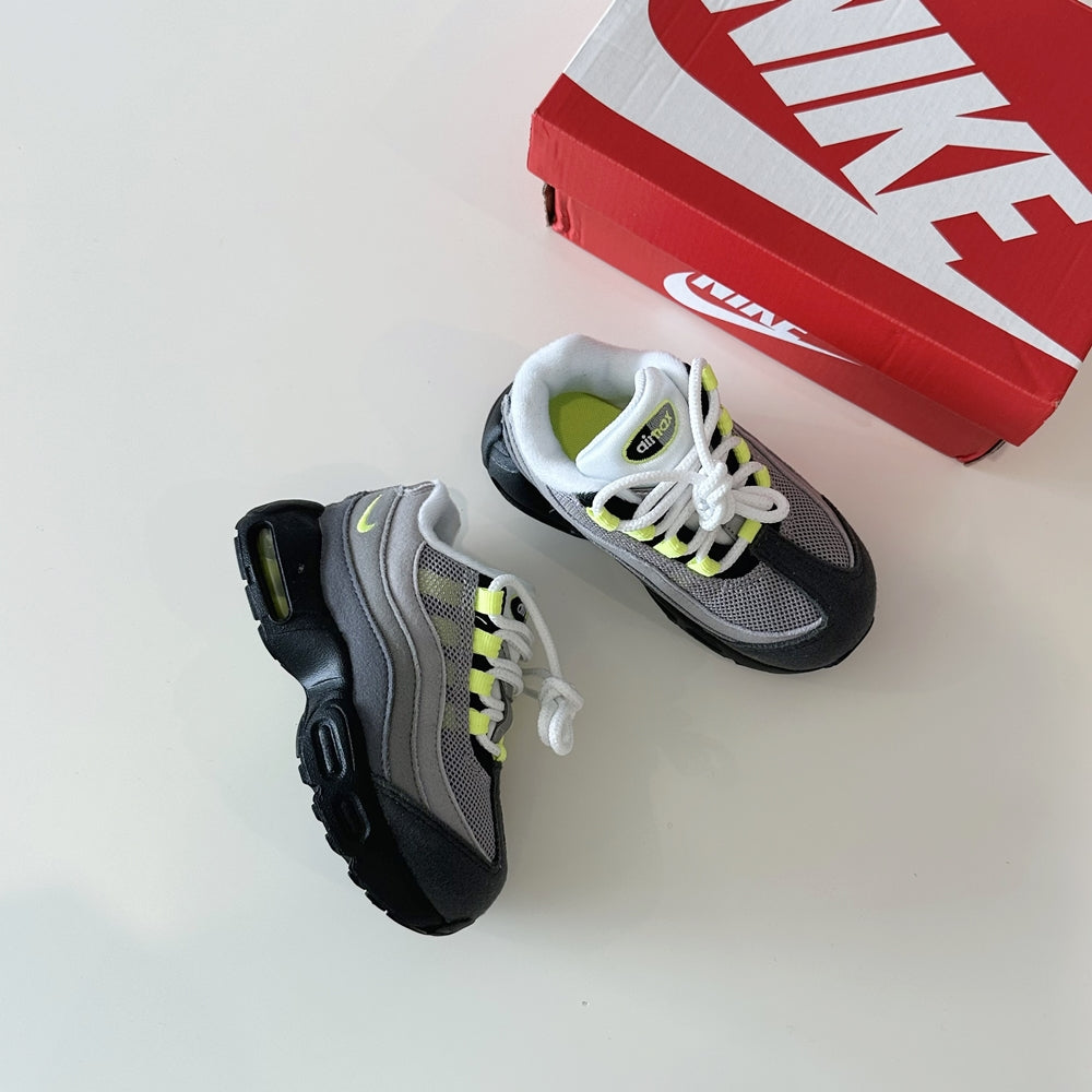 나이키 에어 맥스 95 네온 블랙 토들러