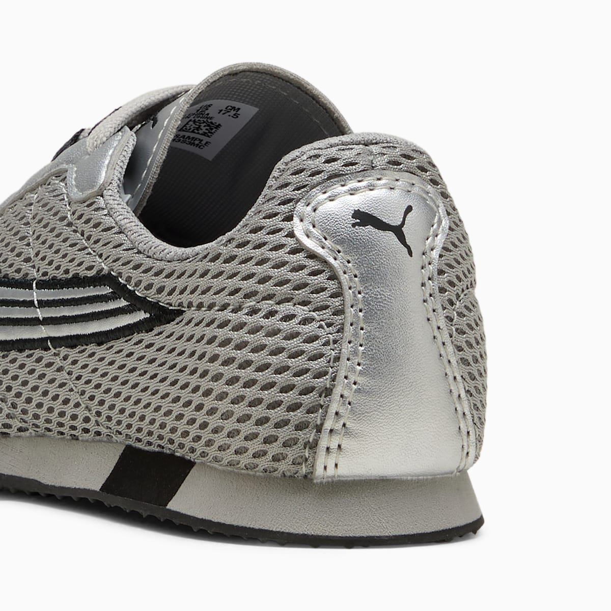 퓨마 H-STREET OG 스니커즈 그레이 실버 리틀 키즈
