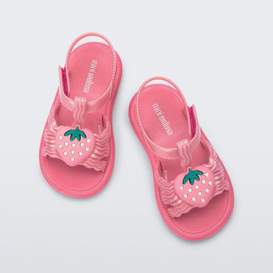 [SALE] 미니 멜리사 스트로베리 샌들 핑크