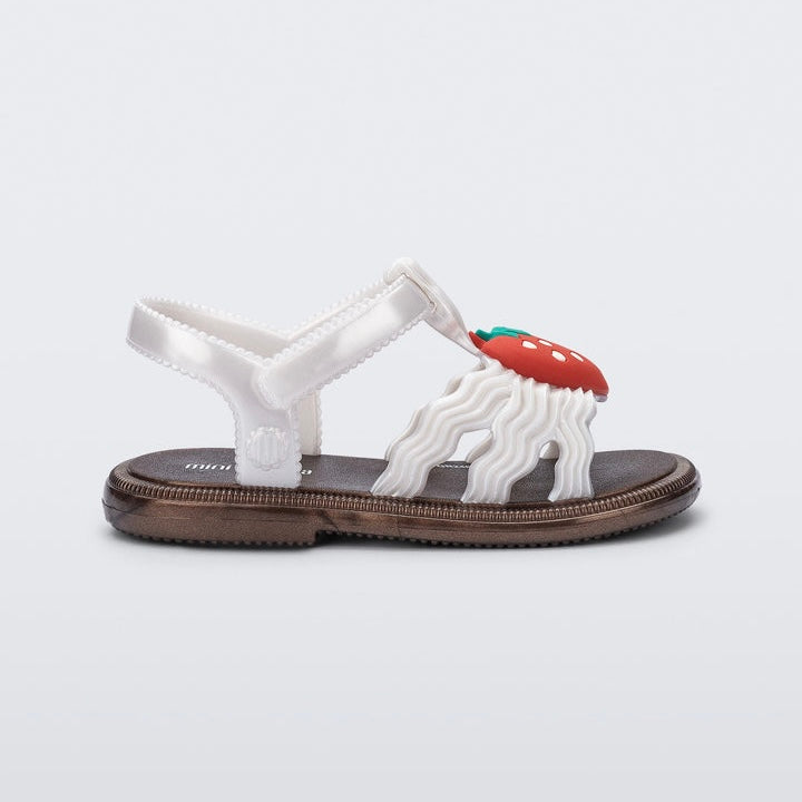 [SALE] 미니 멜리사 스트로베리 샌들 화이트