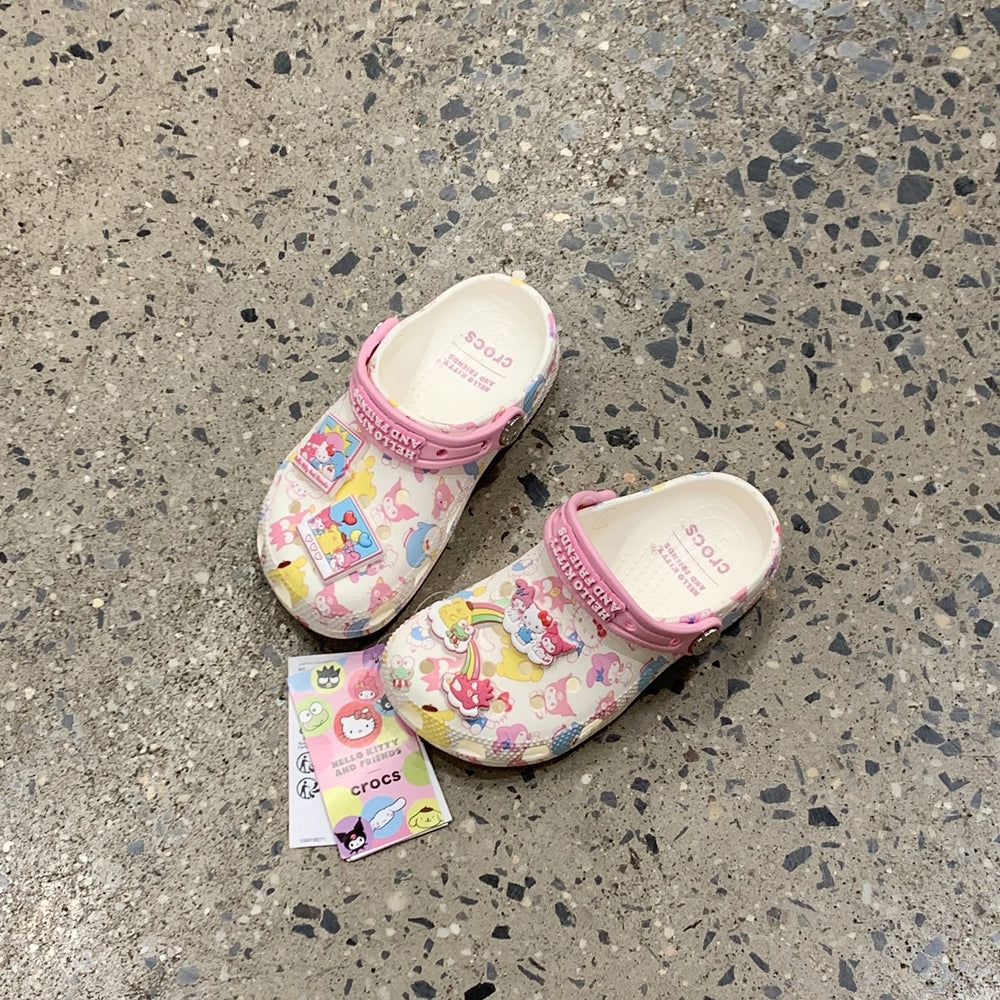 크록스 X 헬로 키티 프렌즈 클로그 (175-250size)