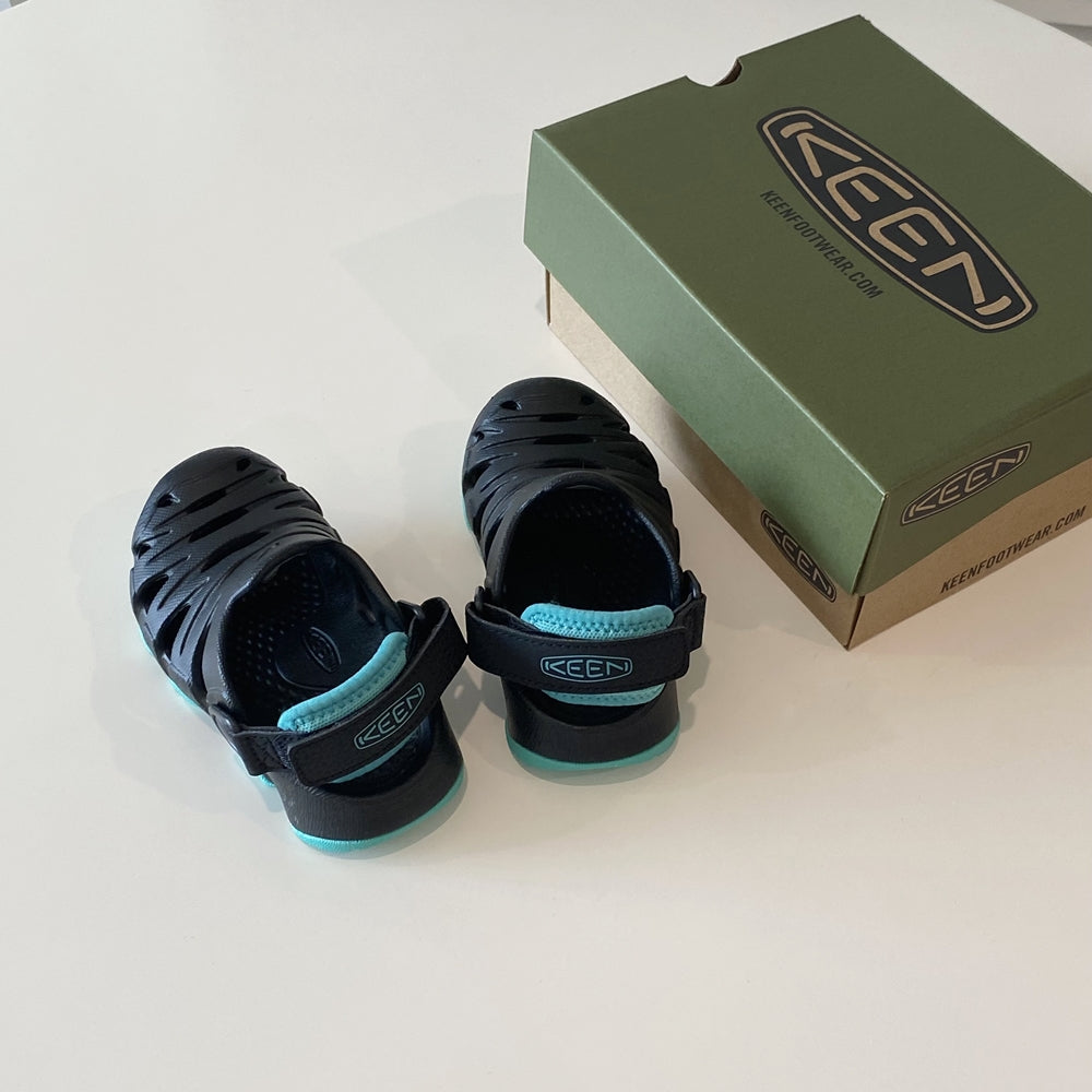 KEEN 킨 키즈 하이퍼플로트 클로그 블랙 아쿠아 (150-255size)