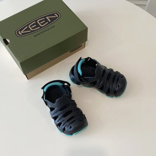 KEEN 킨 키즈 하이퍼플로트 클로그 블랙 아쿠아 (150-255size)