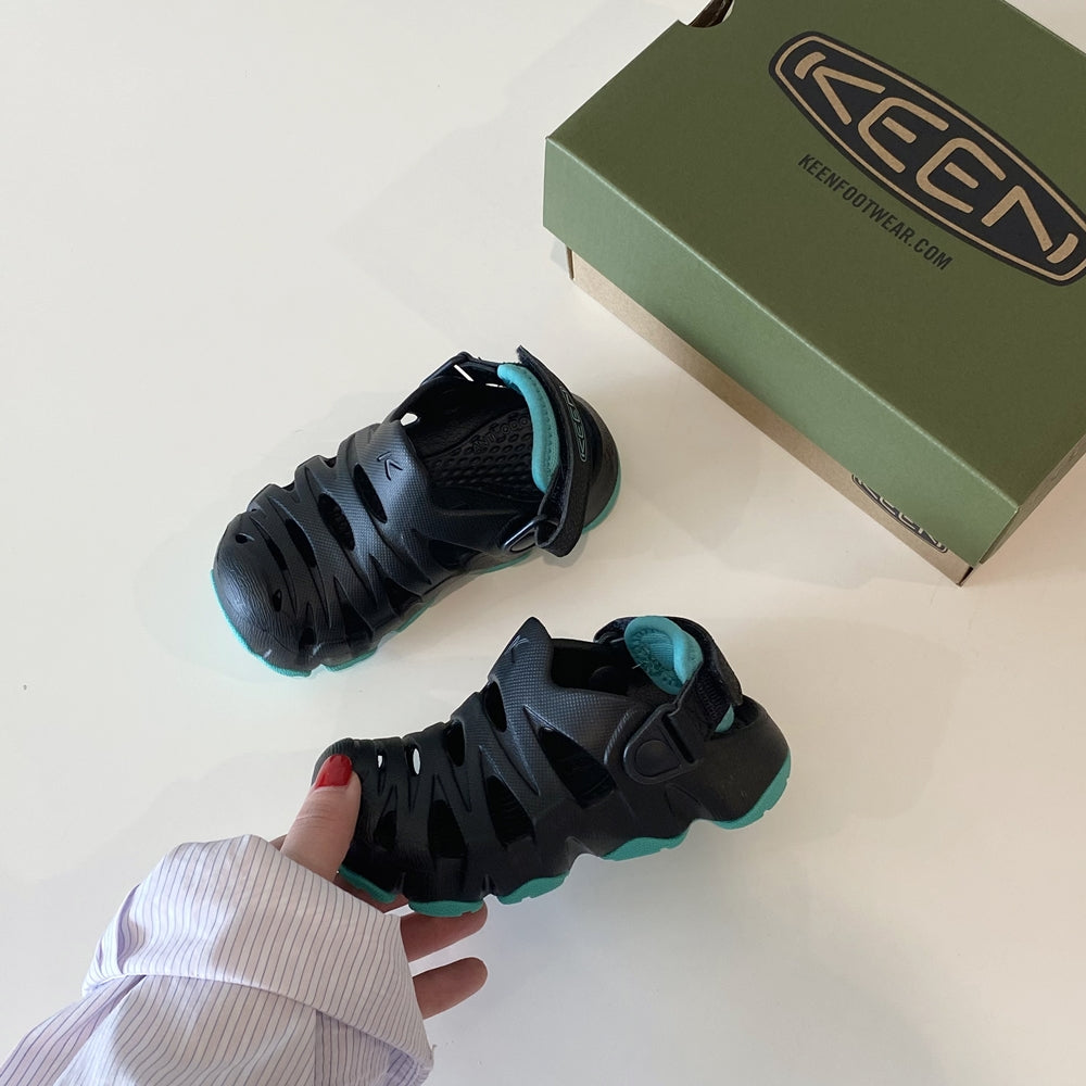 KEEN 킨 키즈 하이퍼플로트 클로그 블랙 아쿠아 (150-255size)