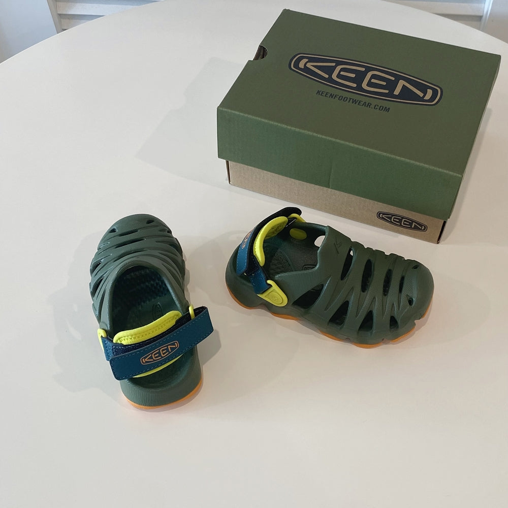 KEEN 킨 키즈 하이퍼플로트 클로그 브론즈 그린  (115-255size)