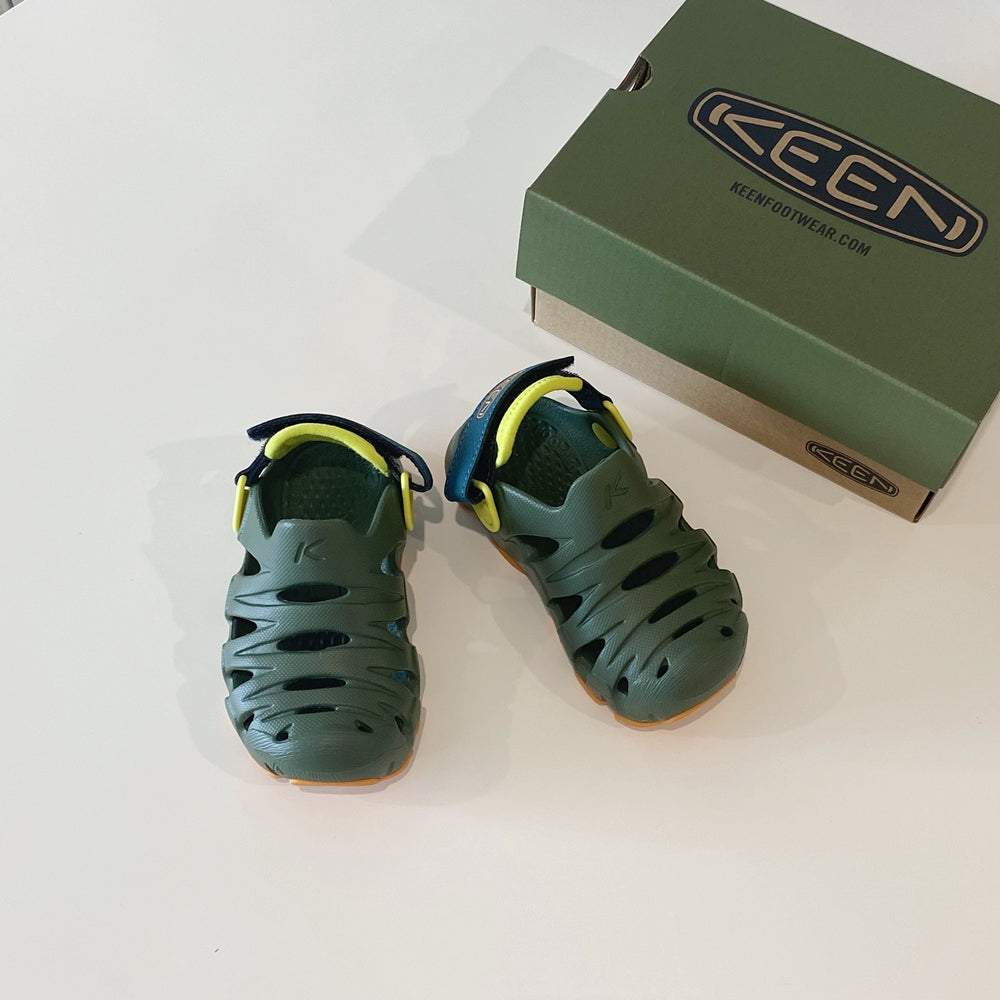 KEEN 킨 키즈 하이퍼플로트 클로그 브론즈 그린  (115-255size)