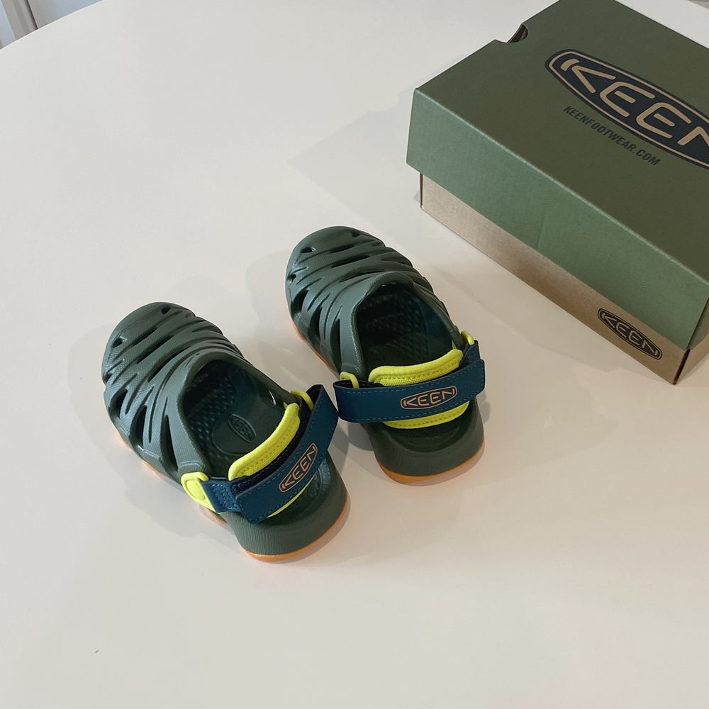 KEEN 킨 키즈 하이퍼플로트 클로그 브론즈 그린  (115-255size)
