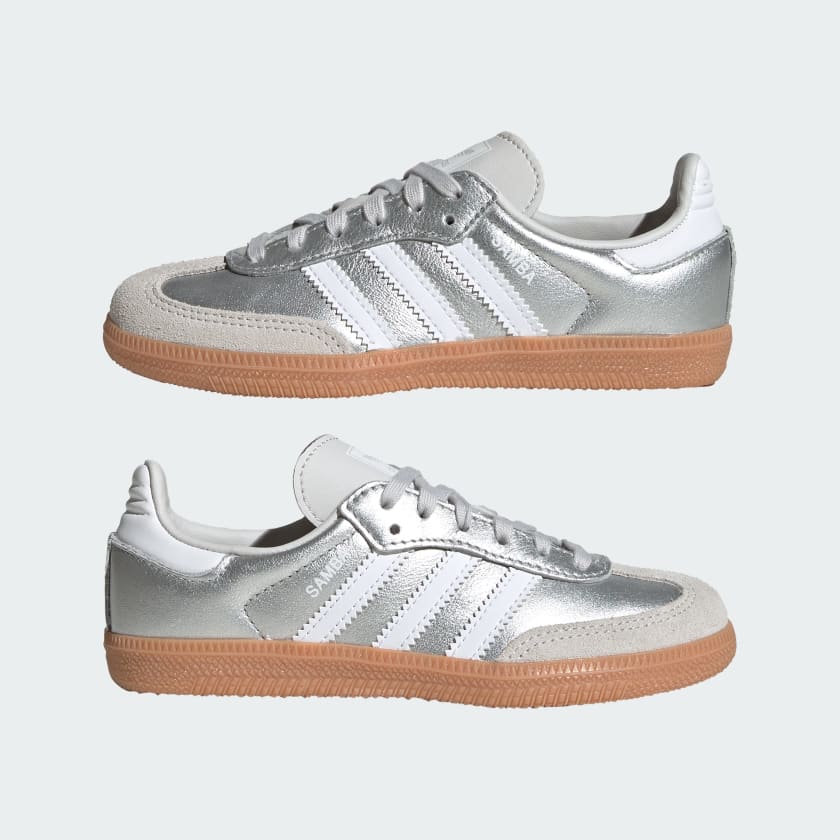 아디다스 삼바 OG 실버 화이트 리틀 키즈(170-215size)