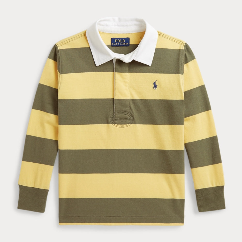 폴로 랄프로렌 럭비 티셔츠 옐로우 올리브 (2T~XL)