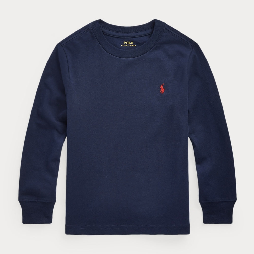 폴로 랄프로렌 롱 슬리브 티셔츠 네이비 (2T~XL)