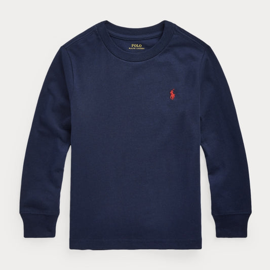 폴로 랄프로렌 롱 슬리브 티셔츠 네이비 (2T~XL)
