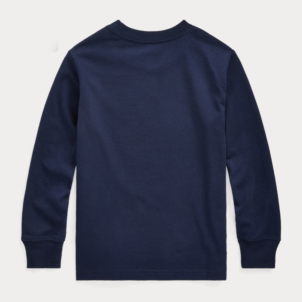 폴로 랄프로렌 롱 슬리브 티셔츠 네이비 (2T~XL)