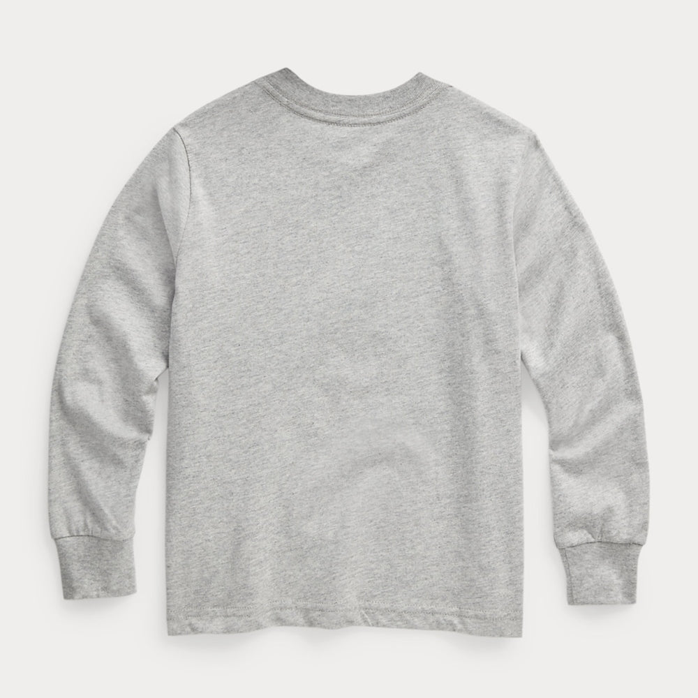 폴로 랄프로렌 롱 슬리브 티셔츠 그레이 (2T~XL)