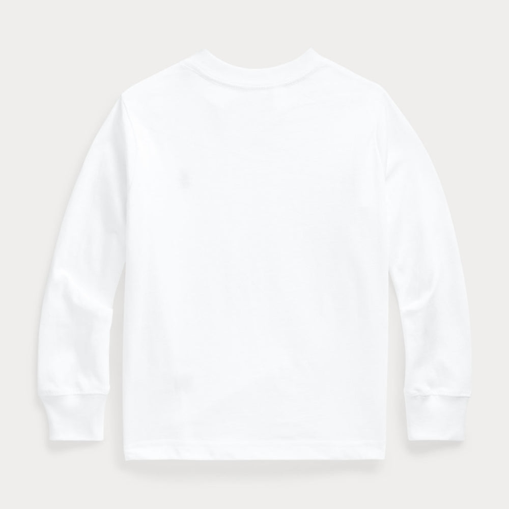 폴로 랄프로렌 롱 슬리브 티셔츠 화이트 (2T~XL)