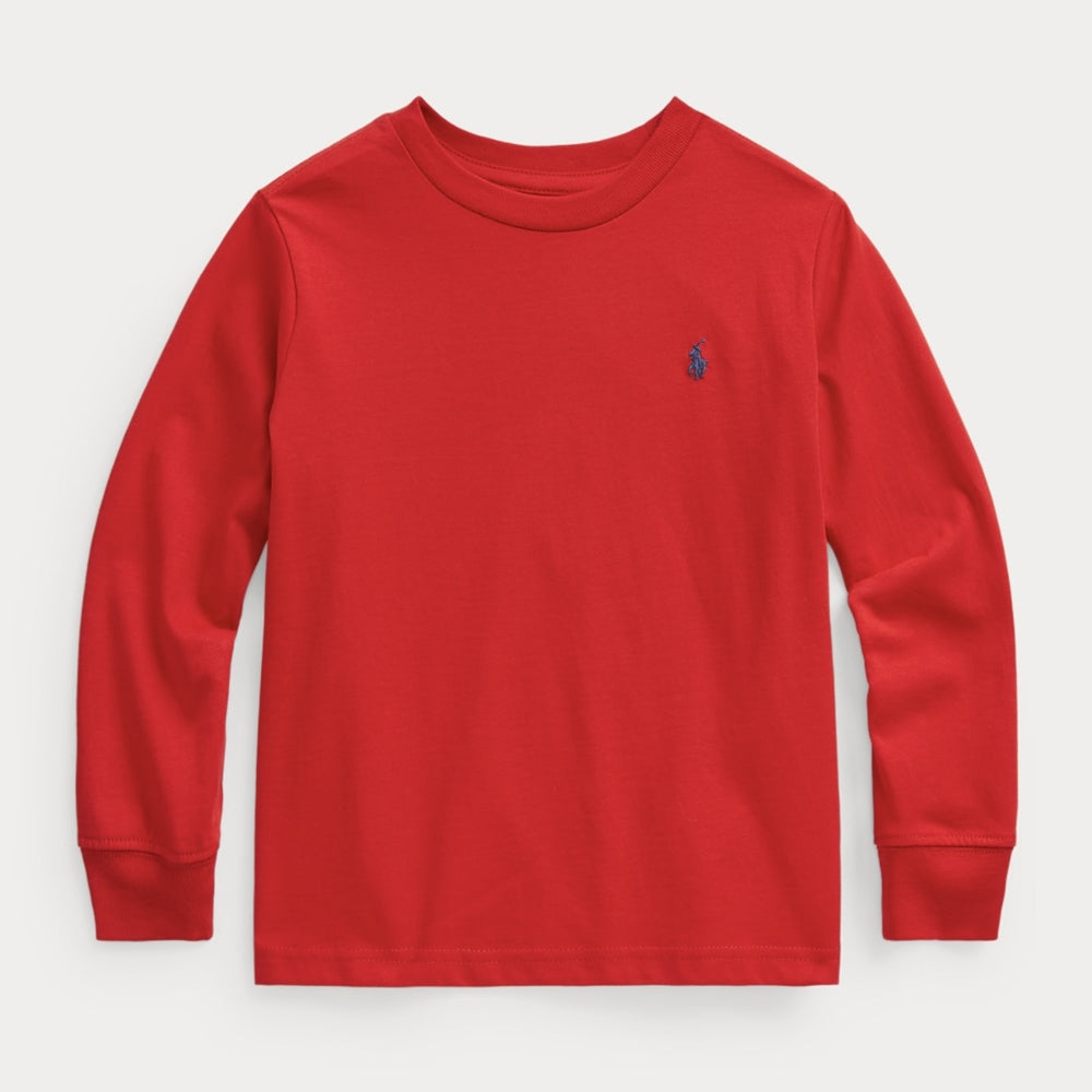 폴로 랄프로렌 롱 슬리브 티셔츠 레드 (2T~XL)