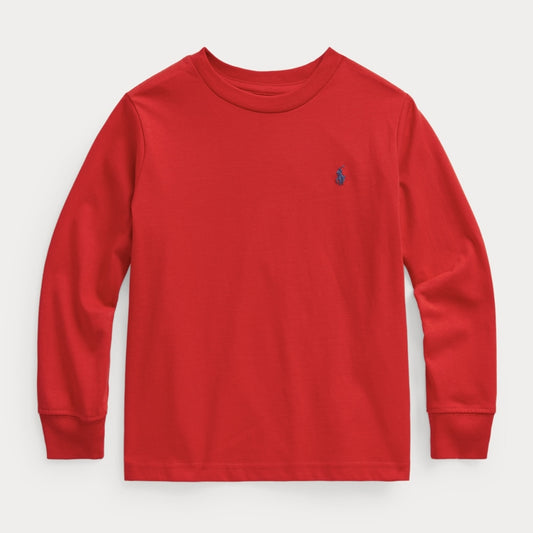 폴로 랄프로렌 롱 슬리브 티셔츠 레드 (2T~XL)
