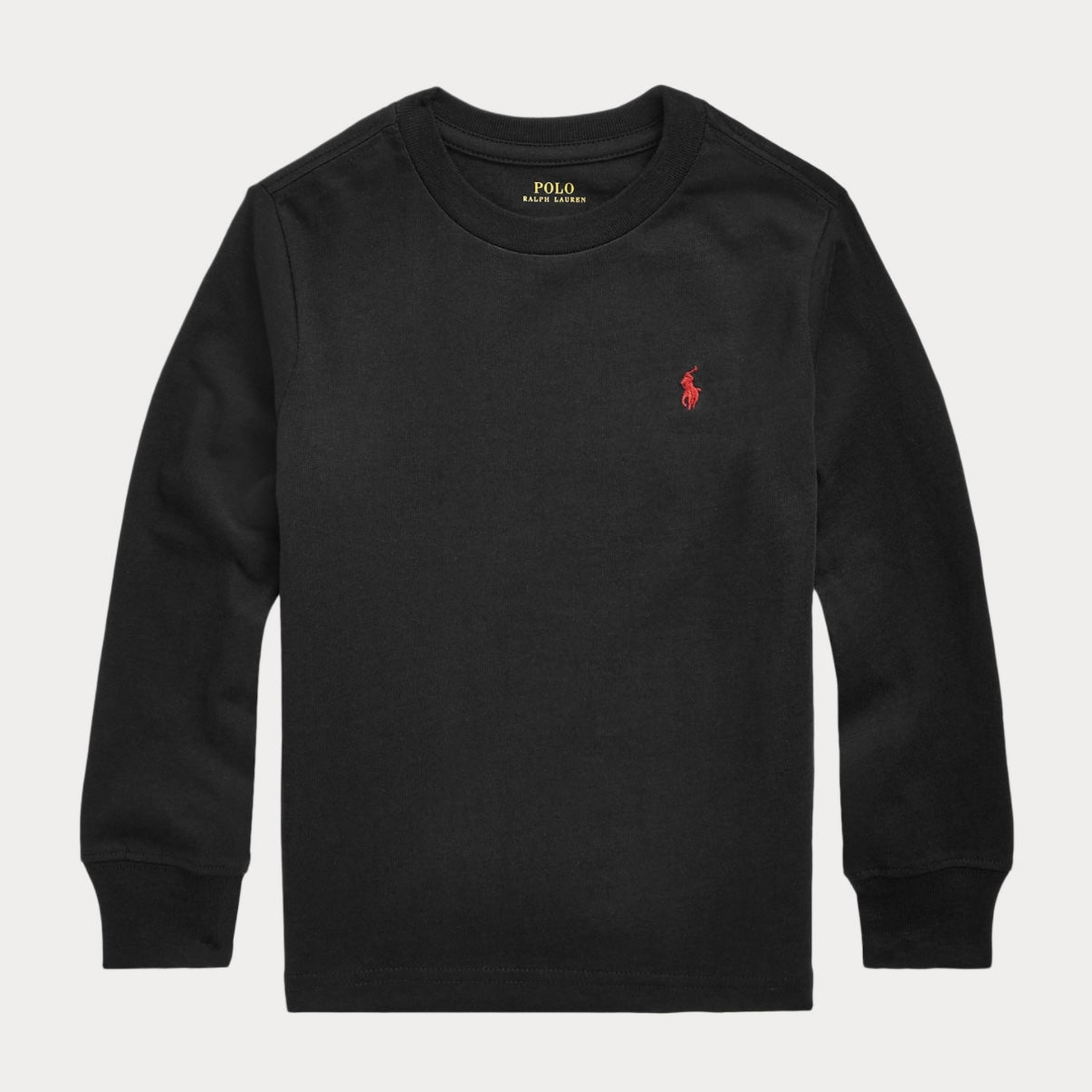 폴로 랄프로렌 롱 슬리브 티셔츠 블랙 (2T~XL)