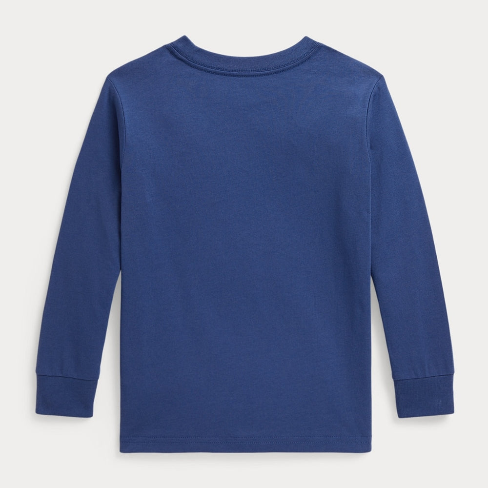 폴로 랄프로렌 롱 슬리브 티셔츠 더스티 블루 (2T~XL)