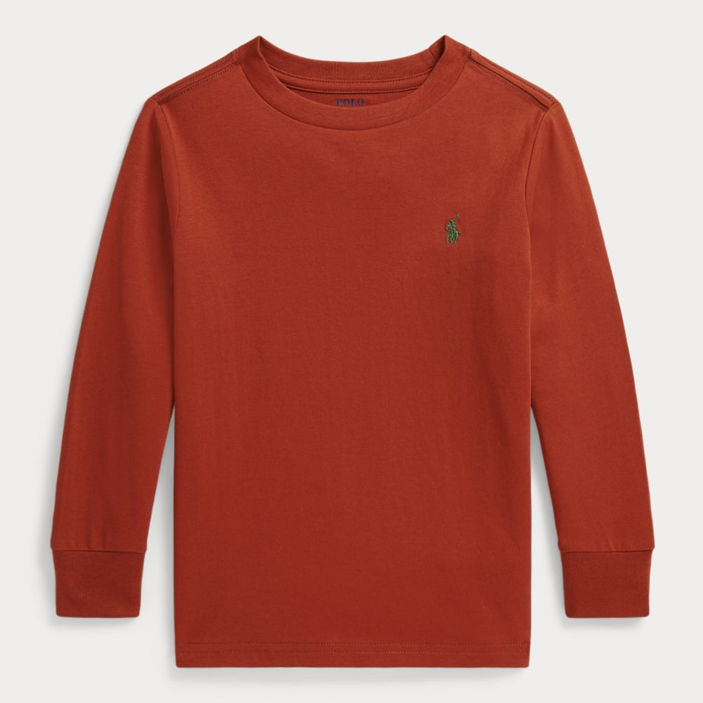 폴로 랄프로렌 롱 슬리브 티셔츠 바스티 오렌지 (2T~XL)