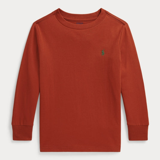 폴로 랄프로렌 롱 슬리브 티셔츠 바스티 오렌지 (2T~XL)